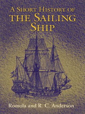 cover image of A Short History of the Sailing Ship